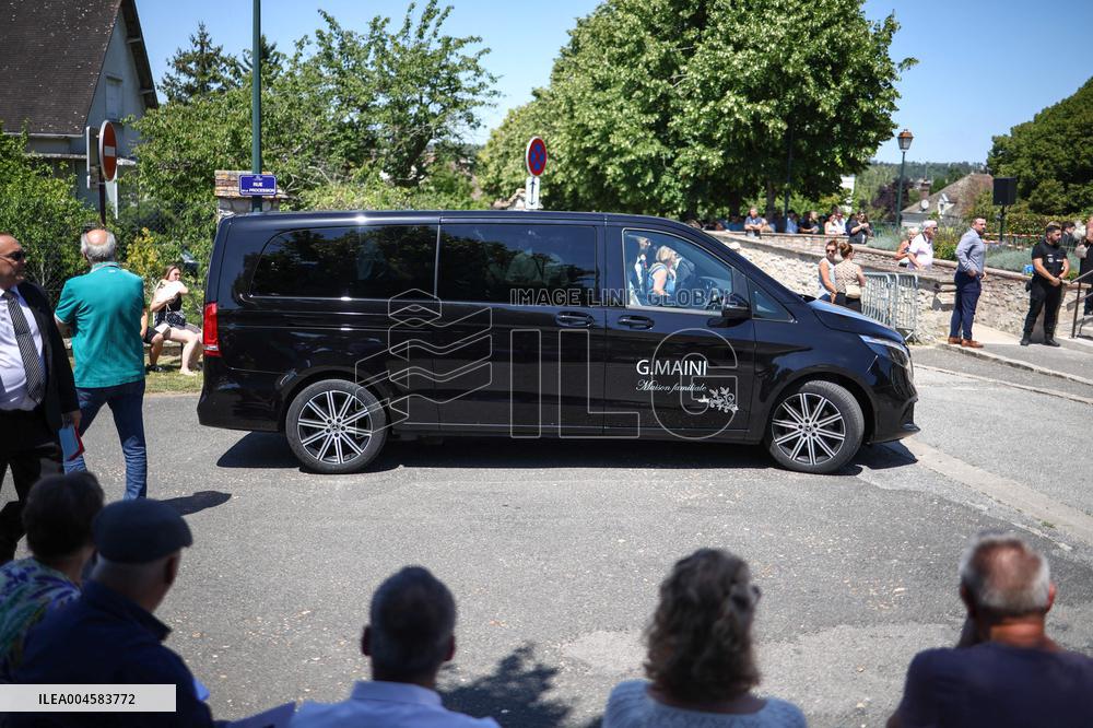 Olivier Marleix Funeral - Anet