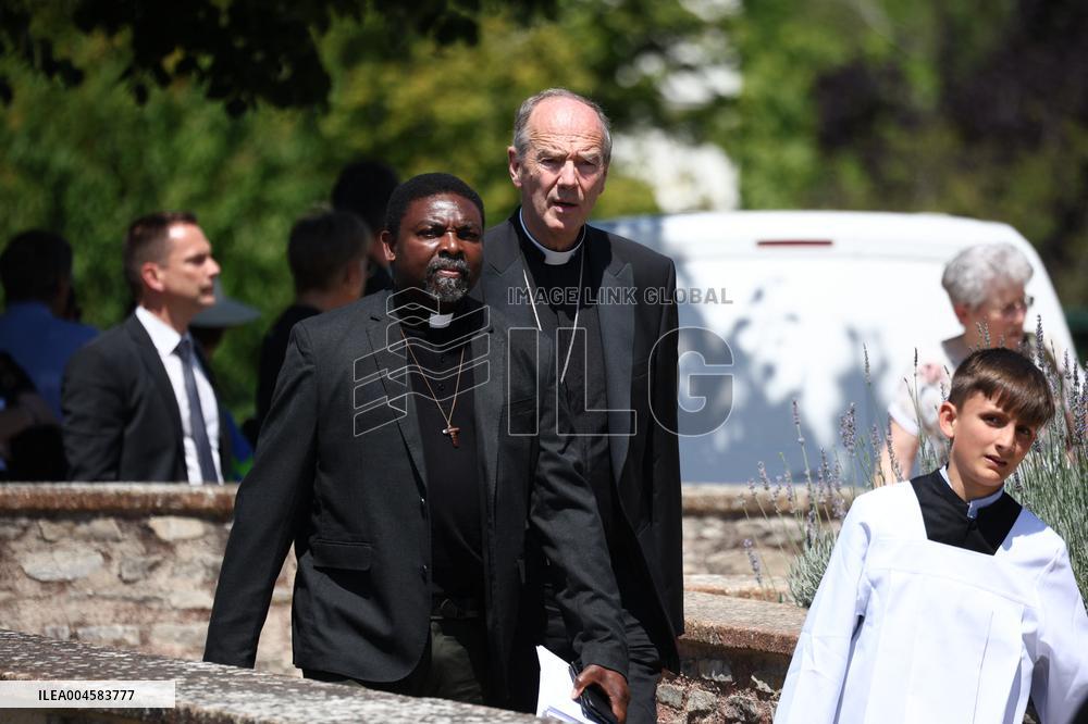 Olivier Marleix Funeral - Anet