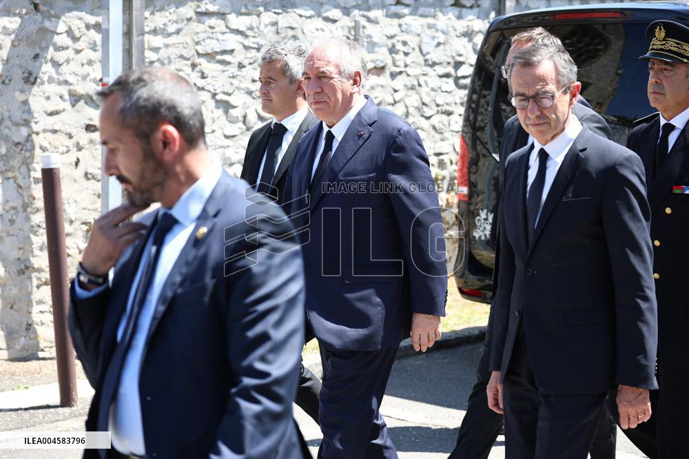 Olivier Marleix Funeral - Anet