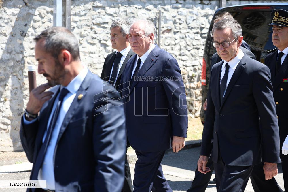 Olivier Marleix Funeral - Anet