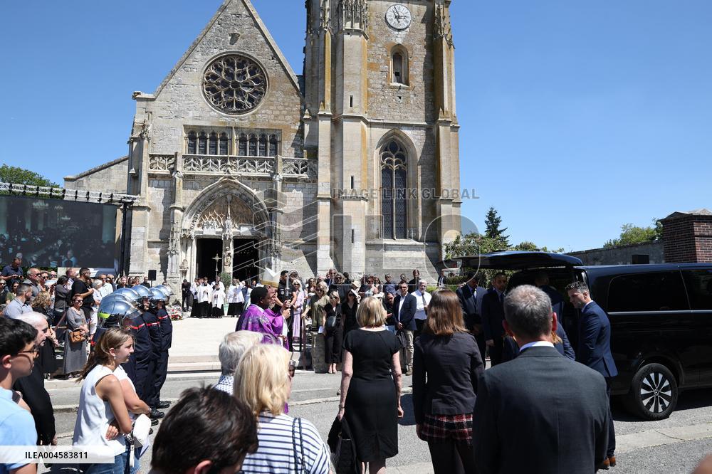 Olivier Marleix Funeral - Anet