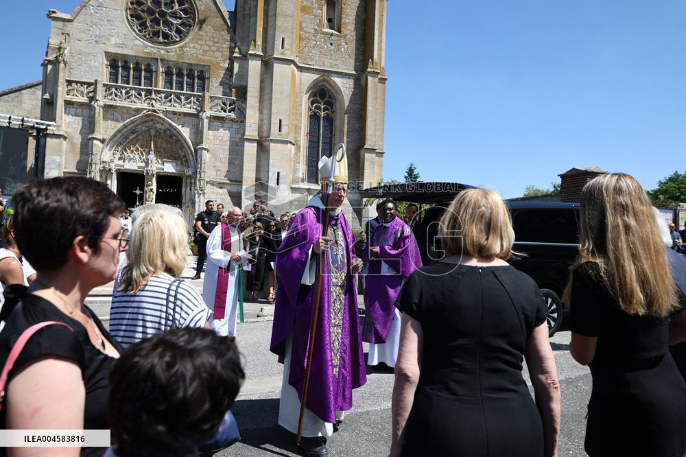 Olivier Marleix Funeral - Anet