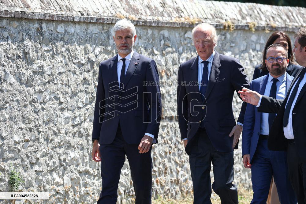 Olivier Marleix Funeral - Anet