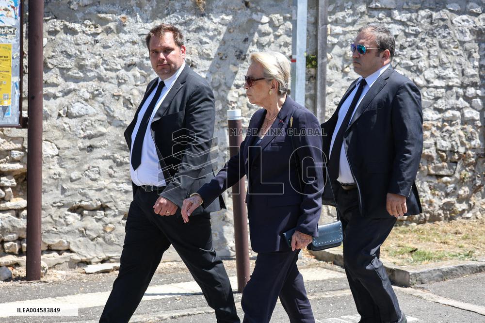 Olivier Marleix Funeral - Anet