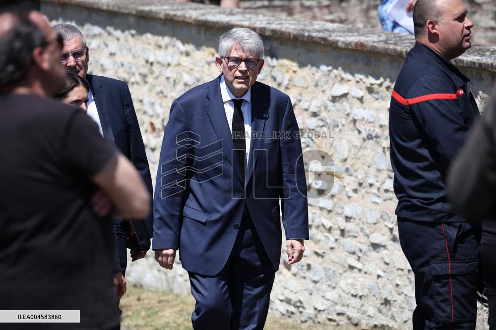 Olivier Marleix Funeral - Anet