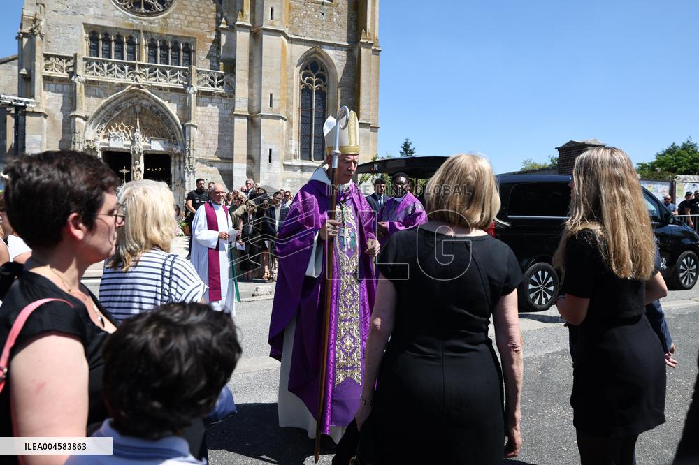 Olivier Marleix Funeral - Anet