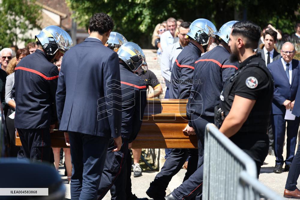 Olivier Marleix Funeral - Anet