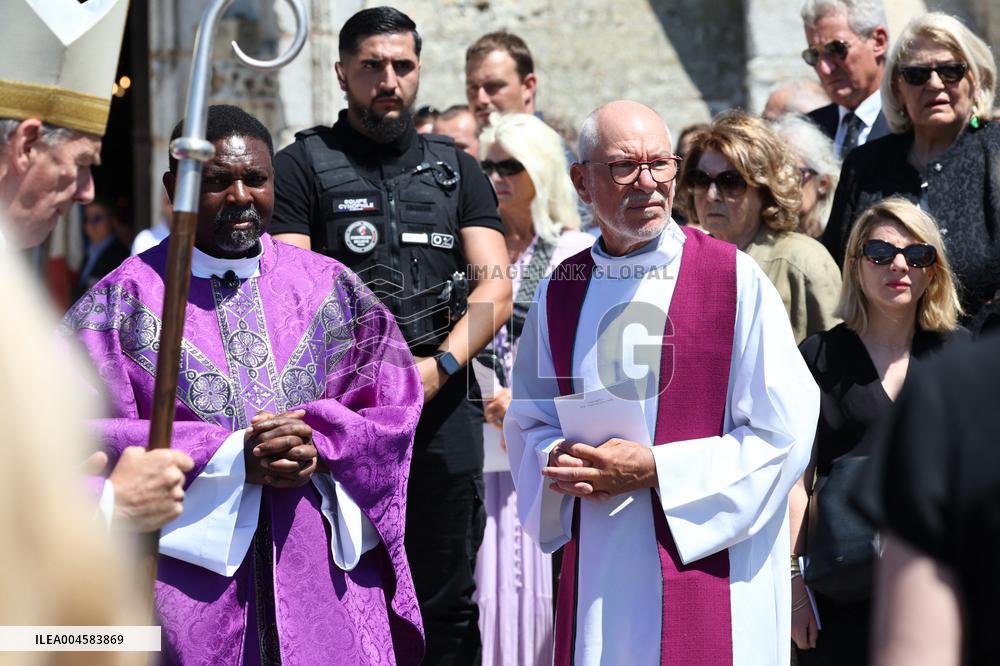 Olivier Marleix Funeral - Anet