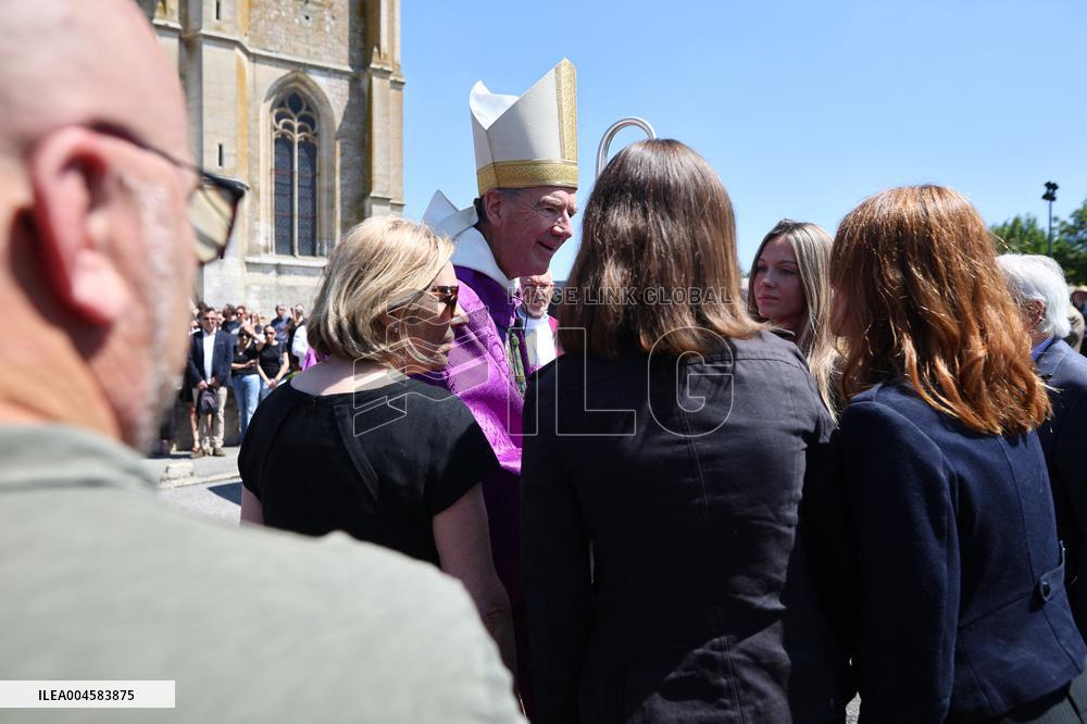 Olivier Marleix Funeral - Anet