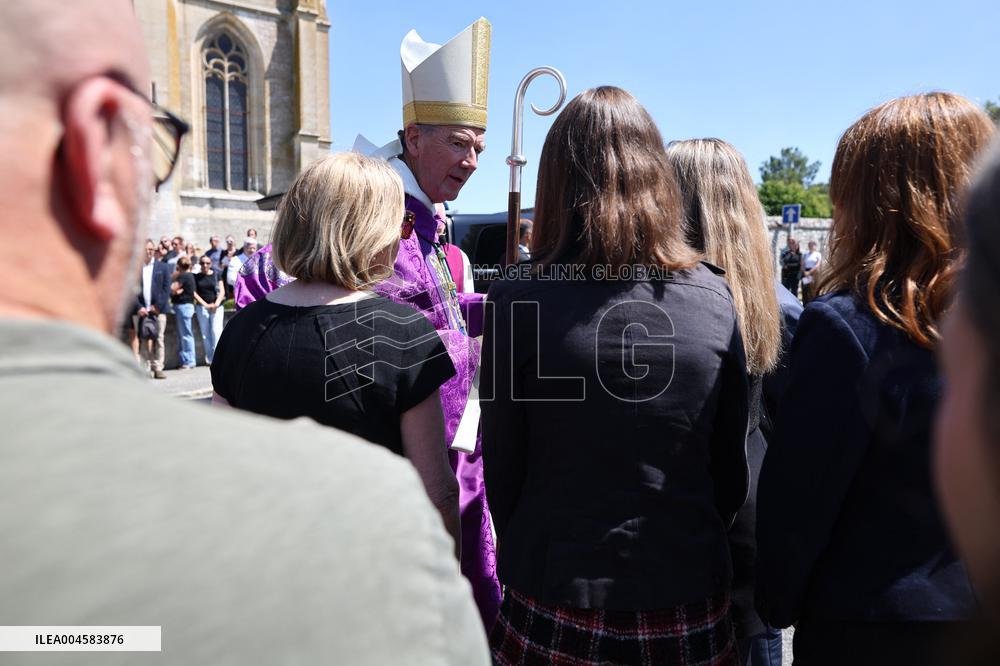 Olivier Marleix Funeral - Anet