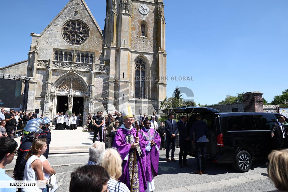 Olivier Marleix Funeral - Anet