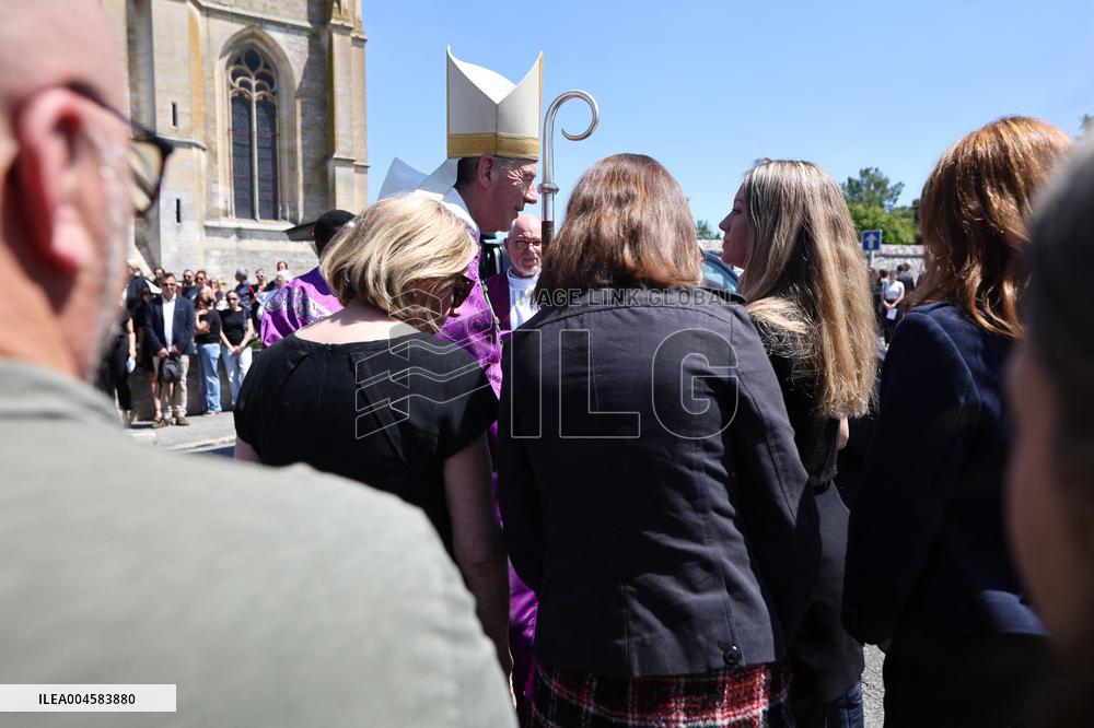 Olivier Marleix Funeral - Anet