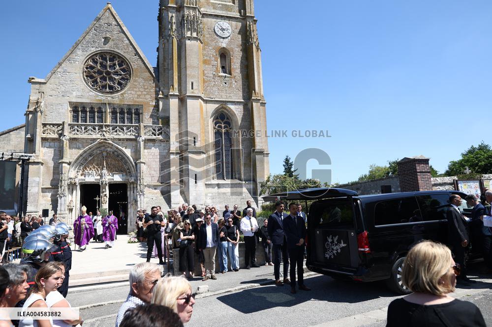 Olivier Marleix Funeral - Anet