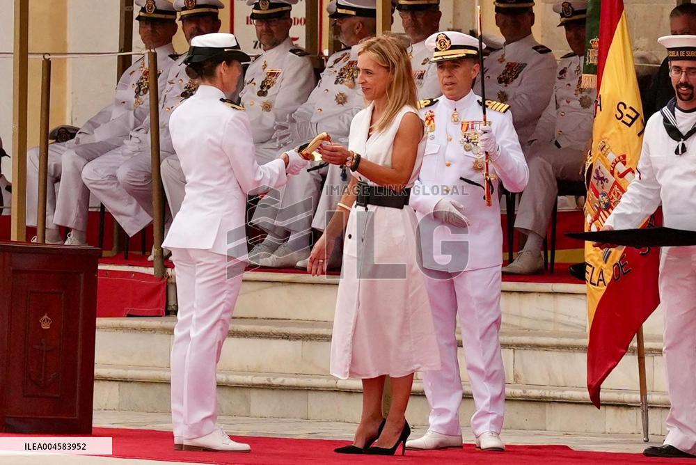 King Felipe VI Awards New Naval Officers - Cadiz
