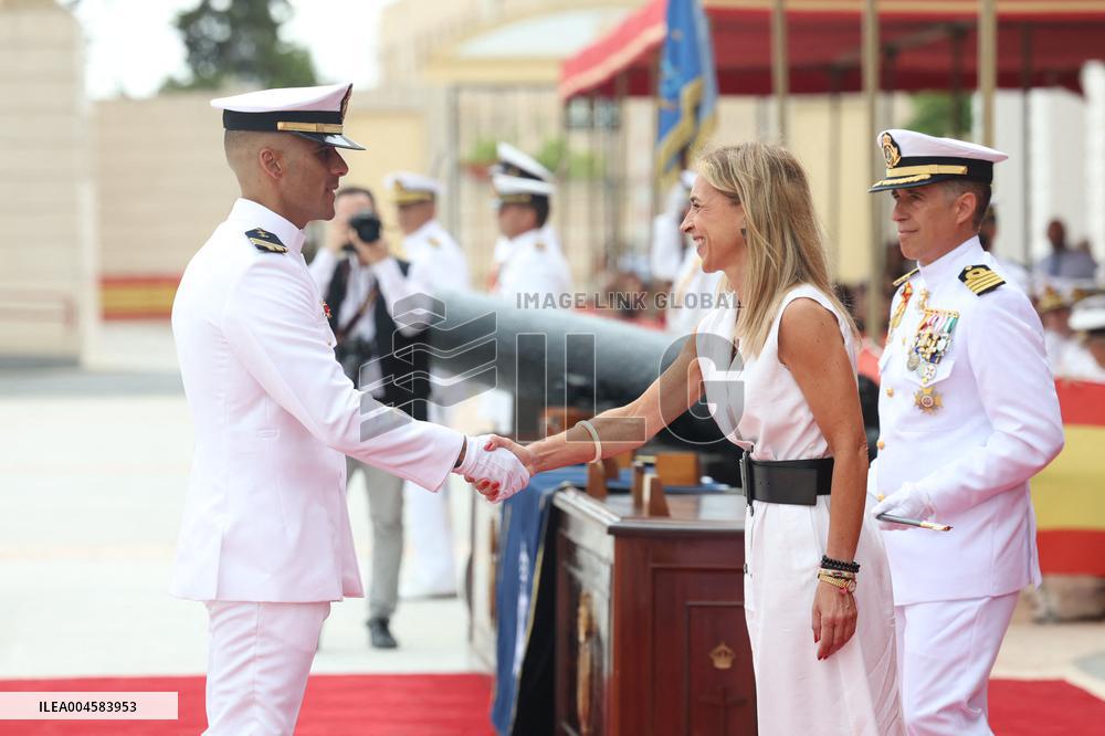 King Felipe VI Awards New Naval Officers - Cadiz