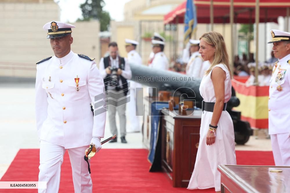 King Felipe VI Awards New Naval Officers - Cadiz