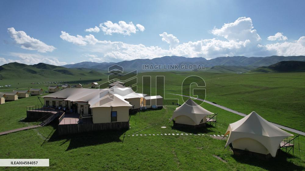 (EcoChina)CHINA-GANSU-XIAHE-GRASSLAND-SUMMER (CN)