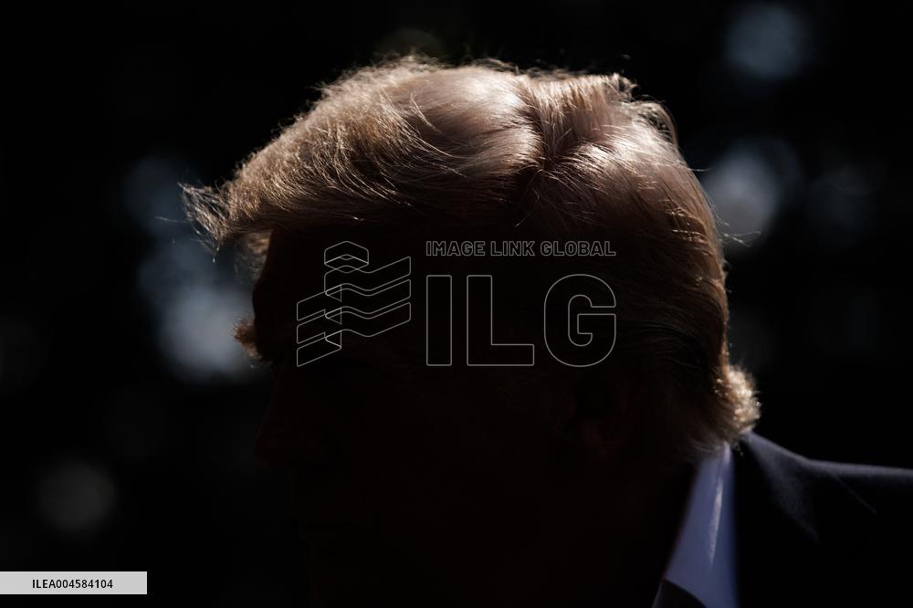 DC: President and First Lady Trump Depart the White House for Kerrville, Texas