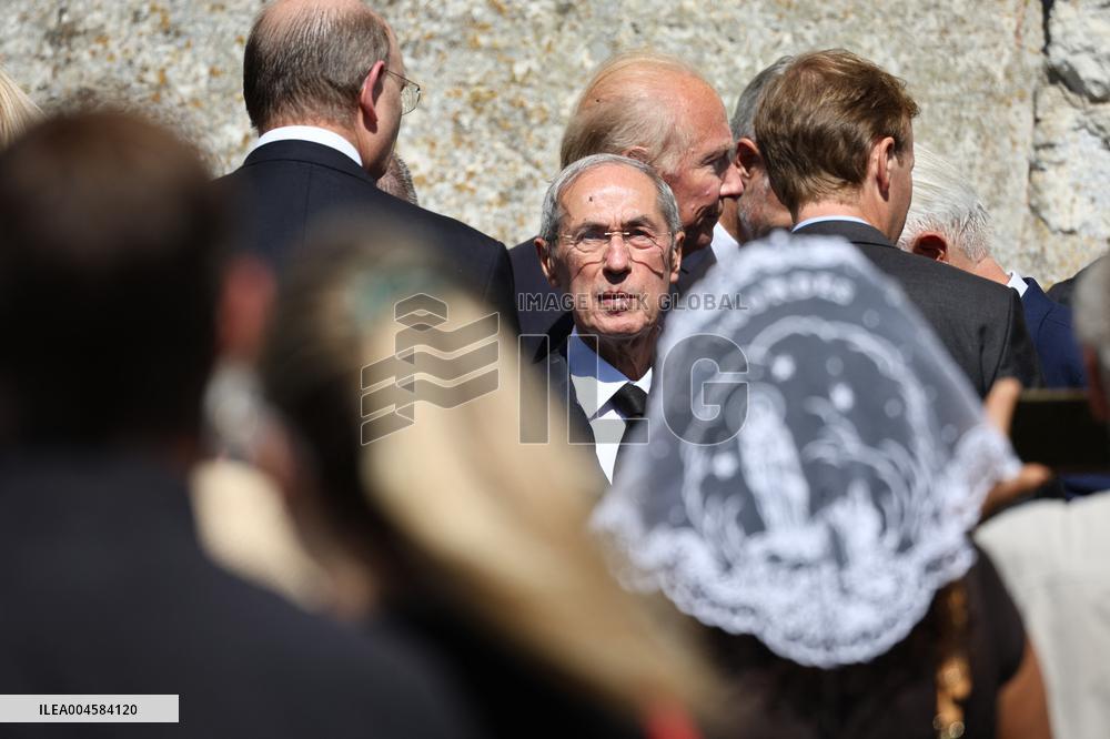 Olivier Marleix Funeral - Anet