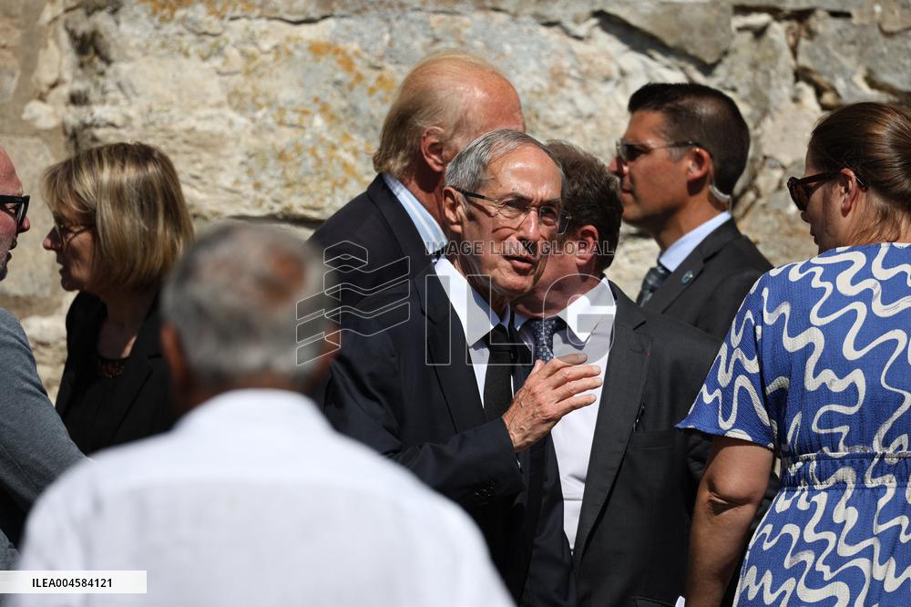 Olivier Marleix Funeral - Anet