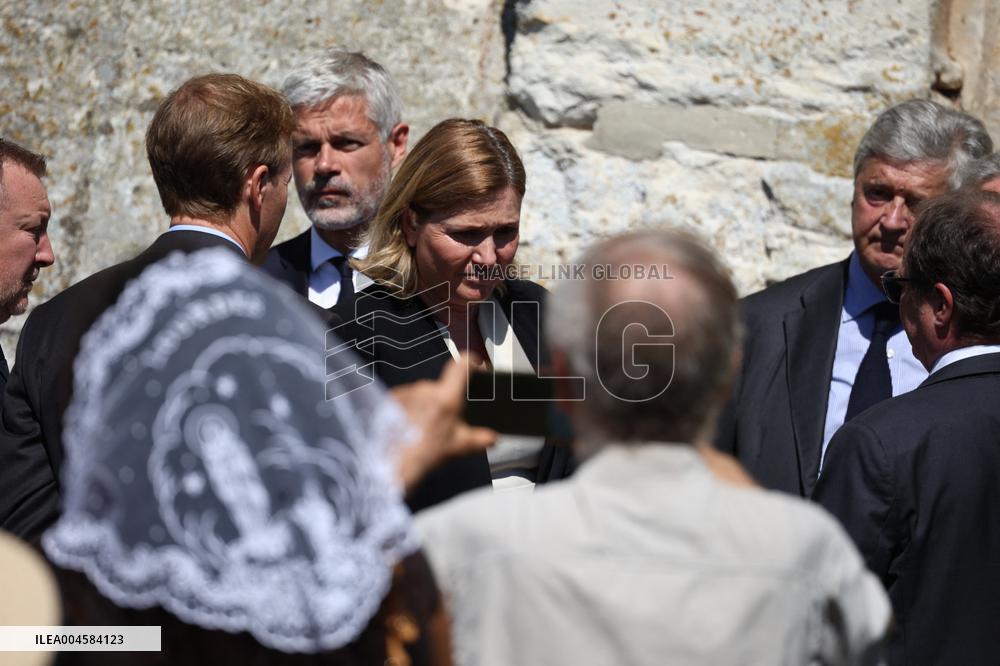 Olivier Marleix Funeral - Anet