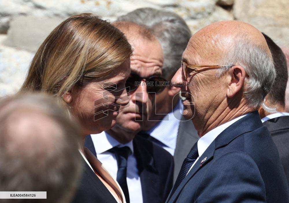 Olivier Marleix Funeral - Anet