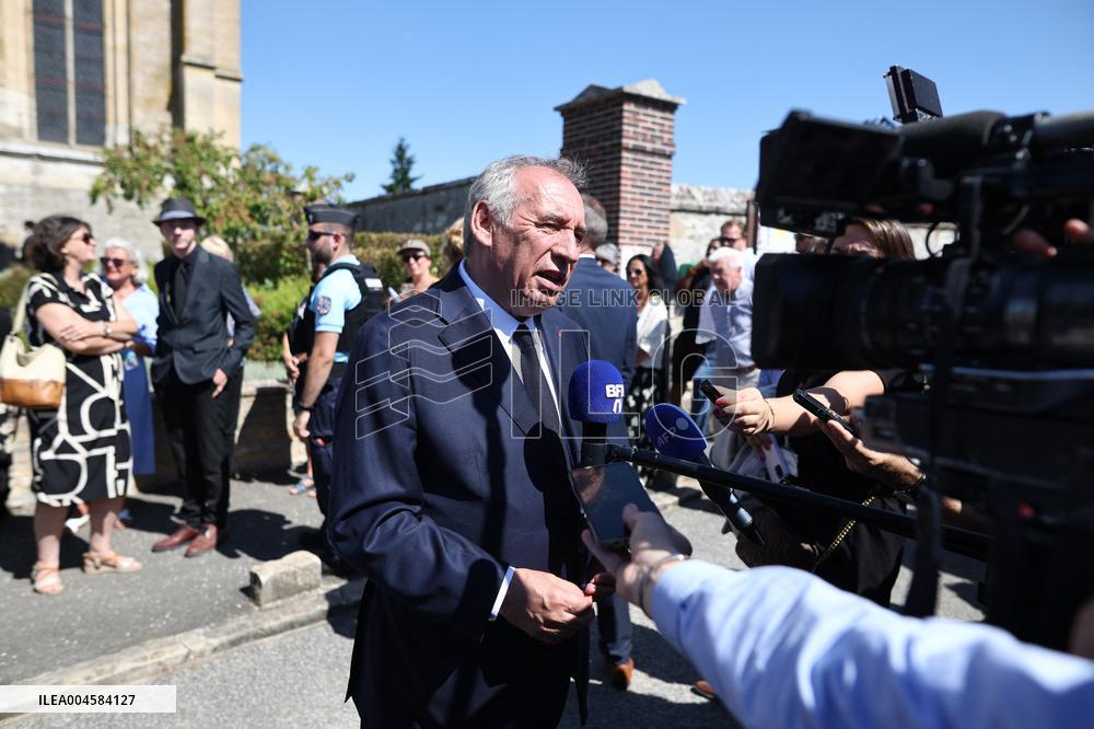 Olivier Marleix Funeral - Anet