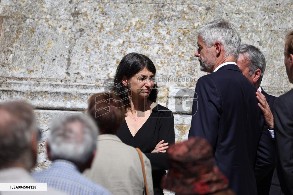 Olivier Marleix Funeral - Anet