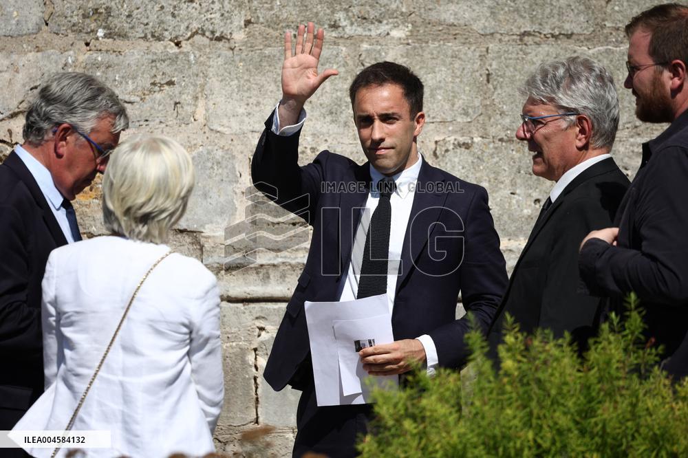 Olivier Marleix Funeral - Anet