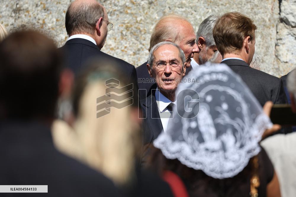 Olivier Marleix Funeral - Anet