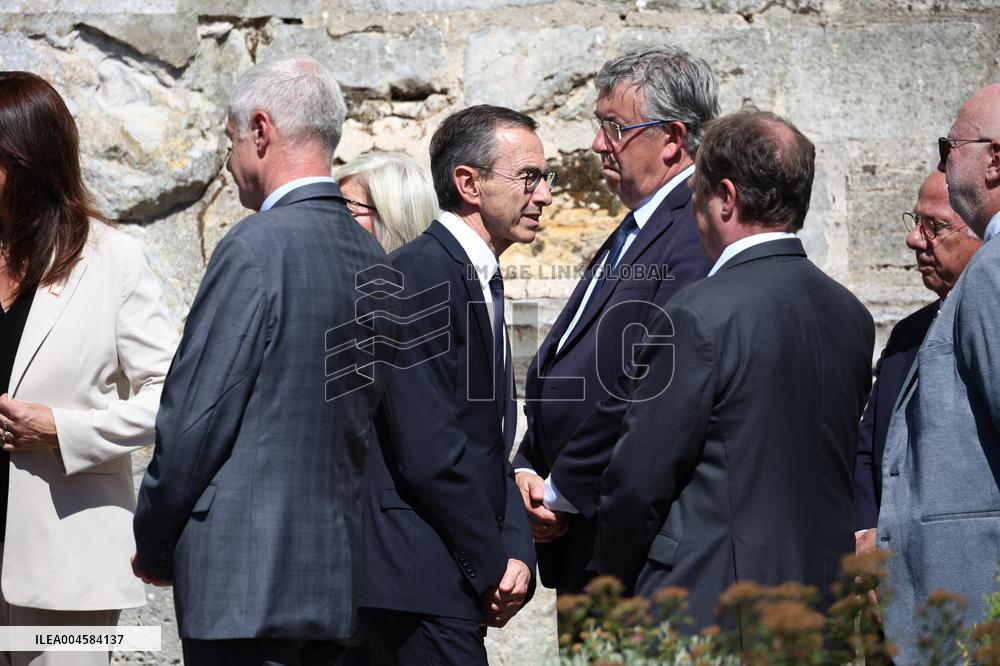 Olivier Marleix Funeral - Anet