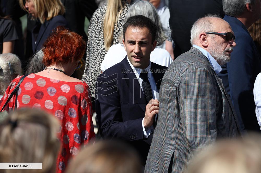 Olivier Marleix Funeral - Anet