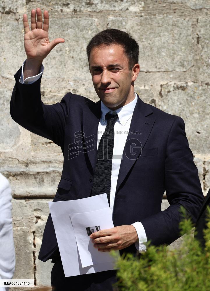 Olivier Marleix Funeral - Anet