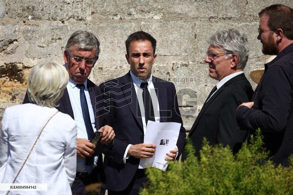 Olivier Marleix Funeral - Anet