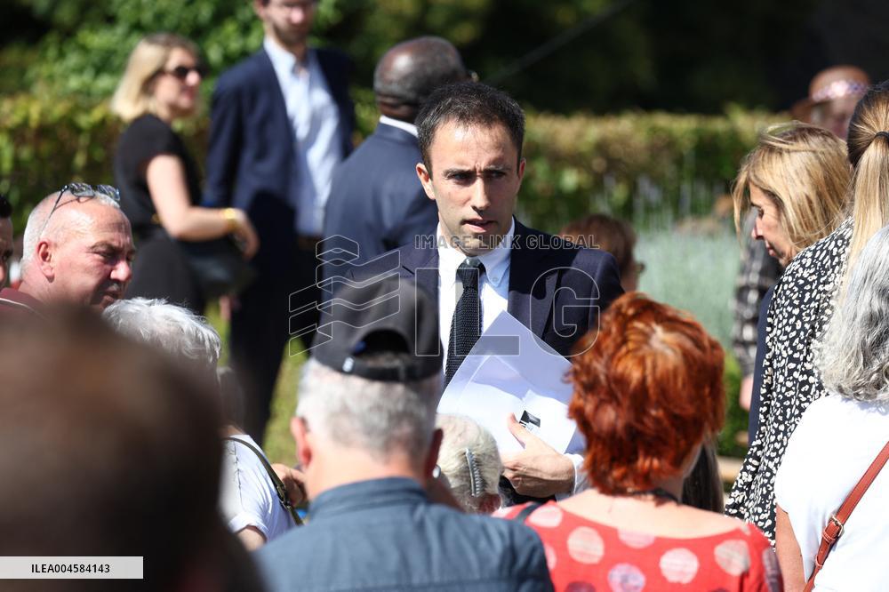 Olivier Marleix Funeral - Anet