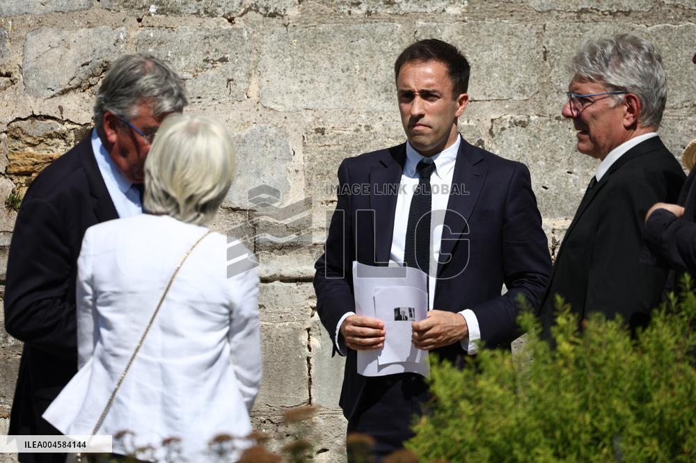 Olivier Marleix Funeral - Anet