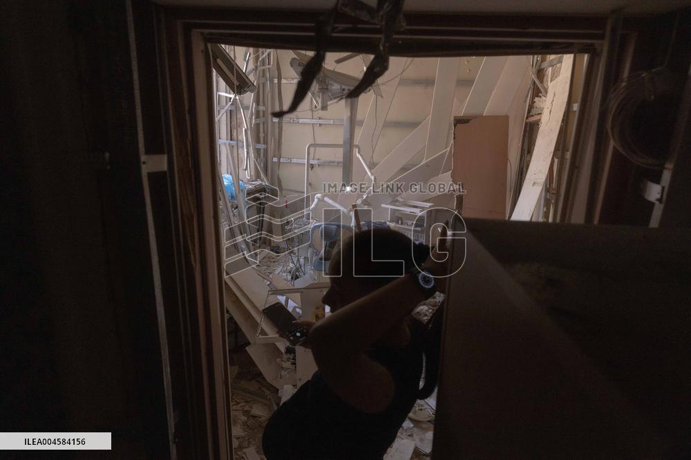 Aftermath Of Russian Drone Strike - Ukraine