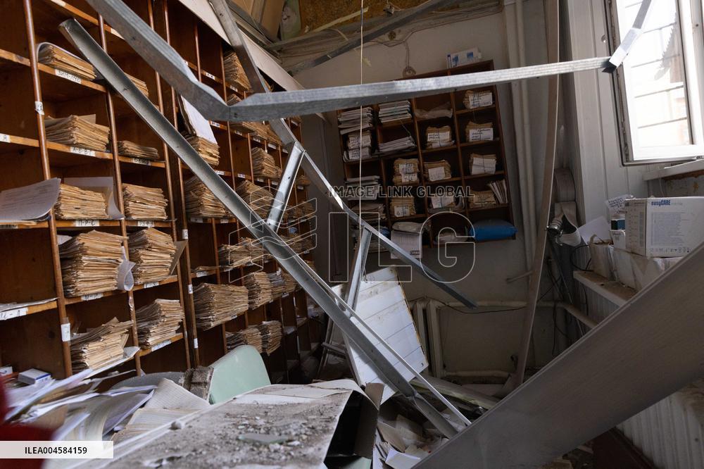 Aftermath Of Russian Drone Strike - Ukraine