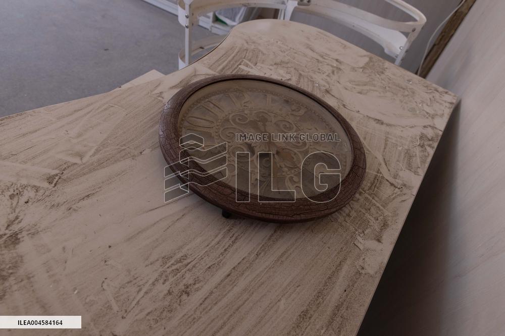 Aftermath Of Russian Drone Strike - Ukraine