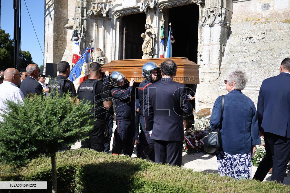 Olivier Marleix Funeral - Anet