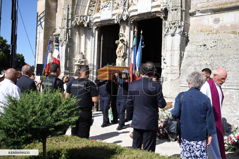 Olivier Marleix Funeral - Anet