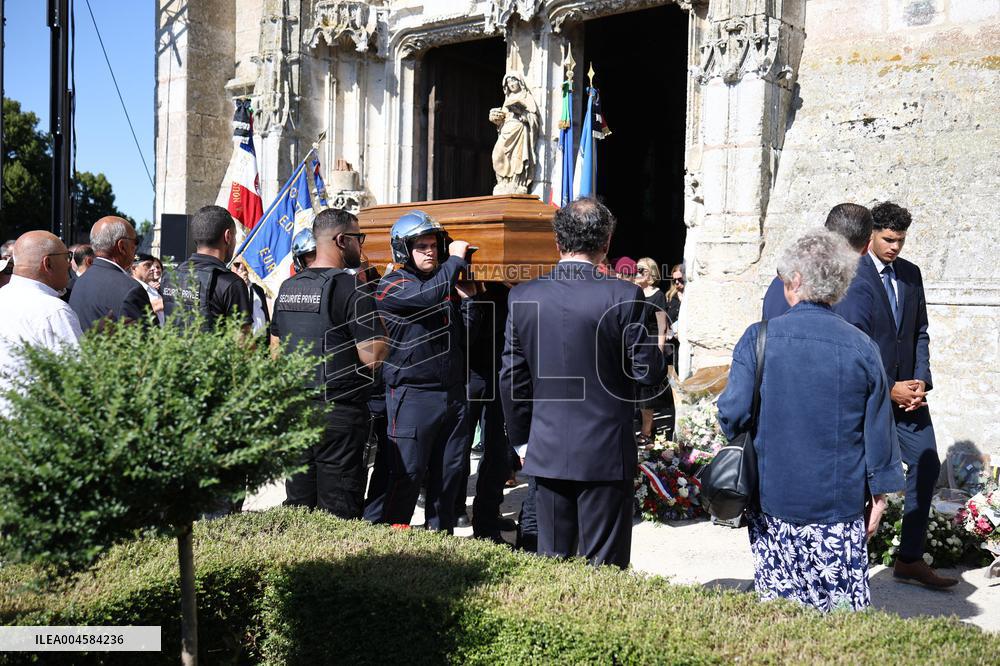 Olivier Marleix Funeral - Anet