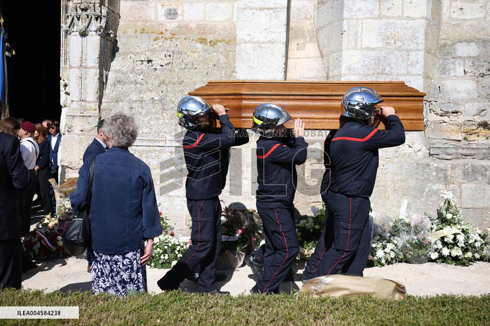 Olivier Marleix Funeral - Anet