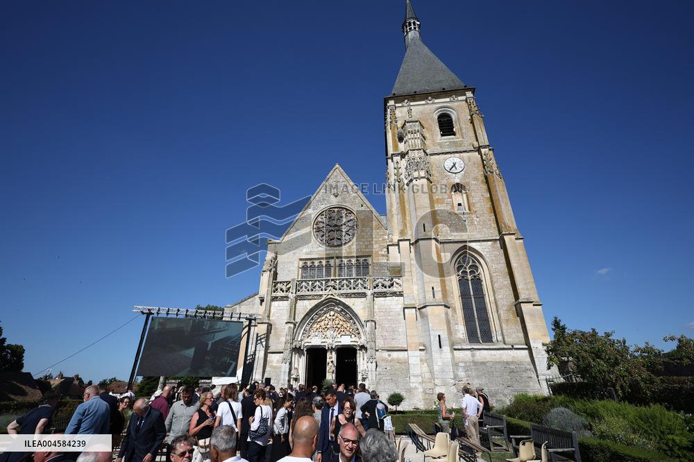 Olivier Marleix Funeral - Anet