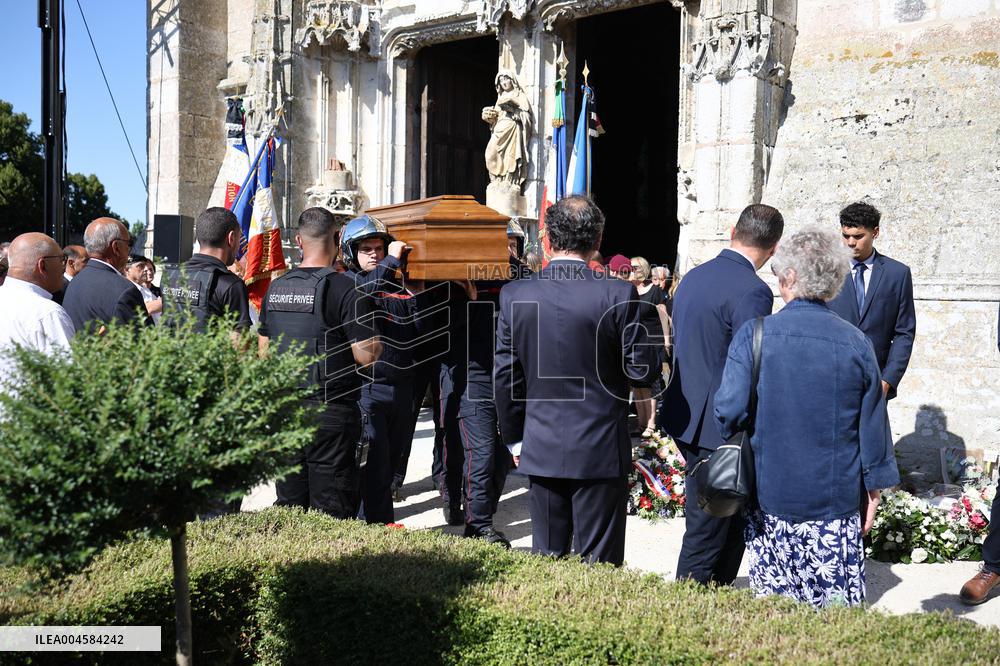 Olivier Marleix Funeral - Anet