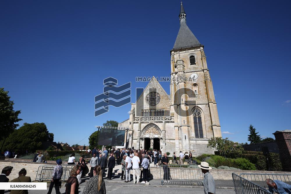 Olivier Marleix Funeral - Anet