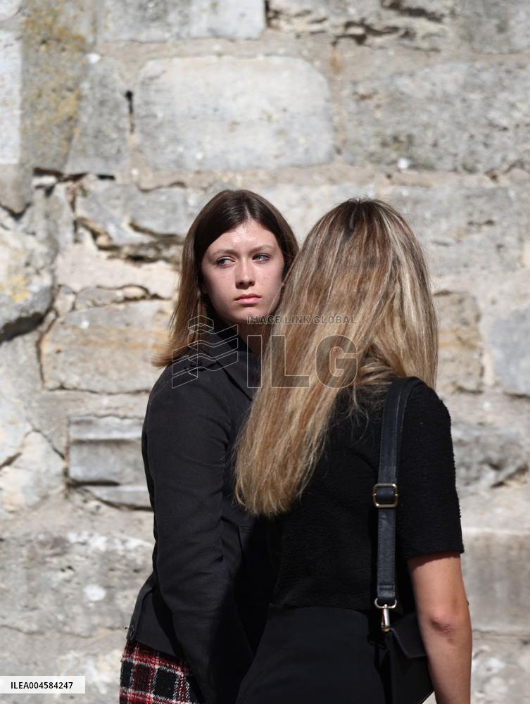 Olivier Marleix Funeral - Anet