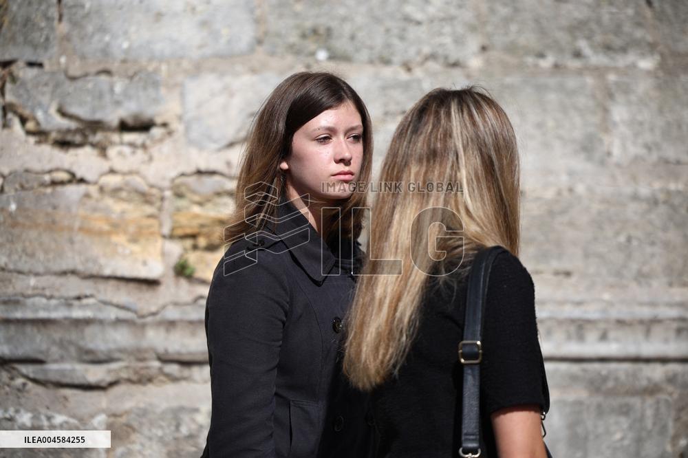 Olivier Marleix Funeral - Anet