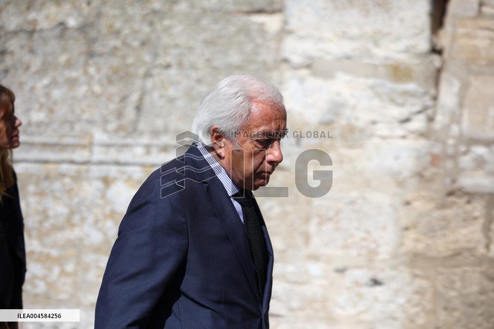 Olivier Marleix Funeral - Anet