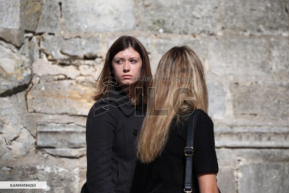 Olivier Marleix Funeral - Anet